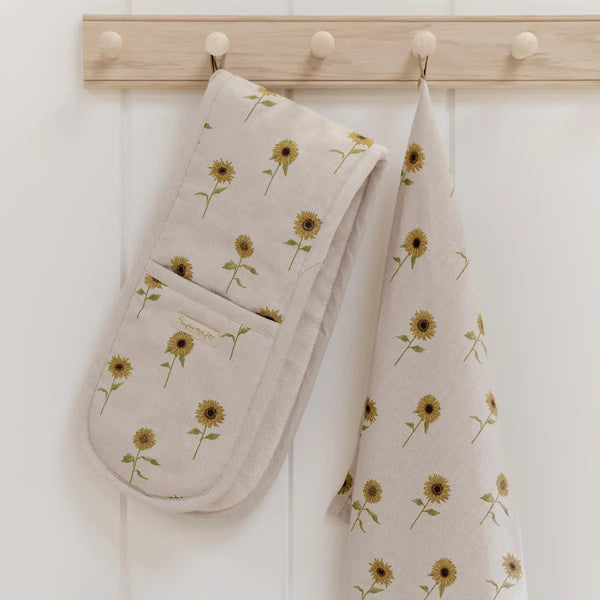 Sophie Allport Sunflower Linen Tea Towel