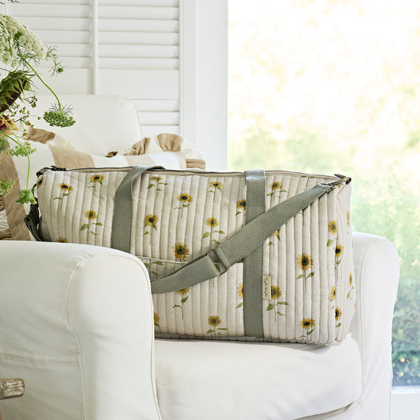 sophie allport Sunflower Quilted Weekend Bag