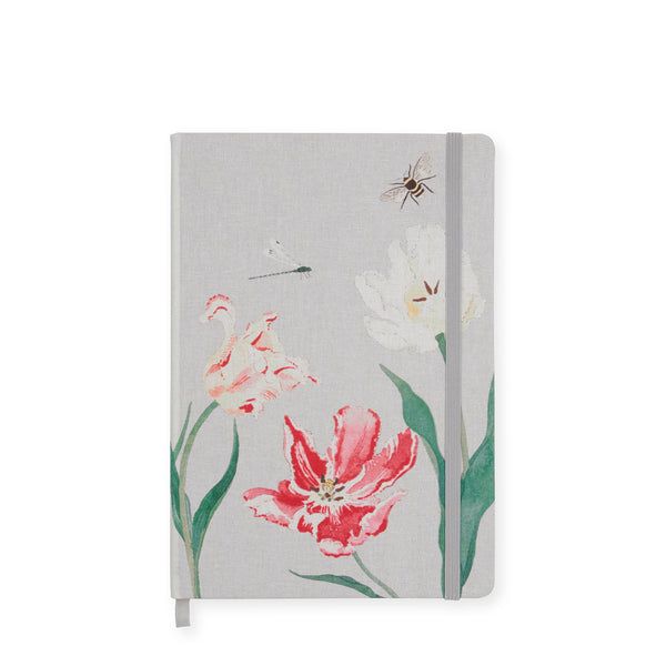 Sophie Allport Tulips A5 Fabric Notebook