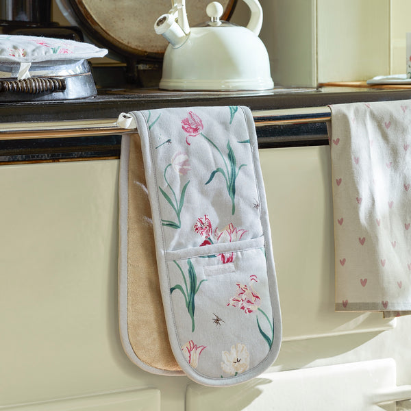 sophie allport Tulips Double Oven Glove