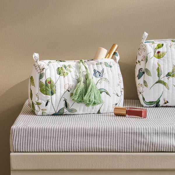 sophie allport Wild Floral Makeup Bag