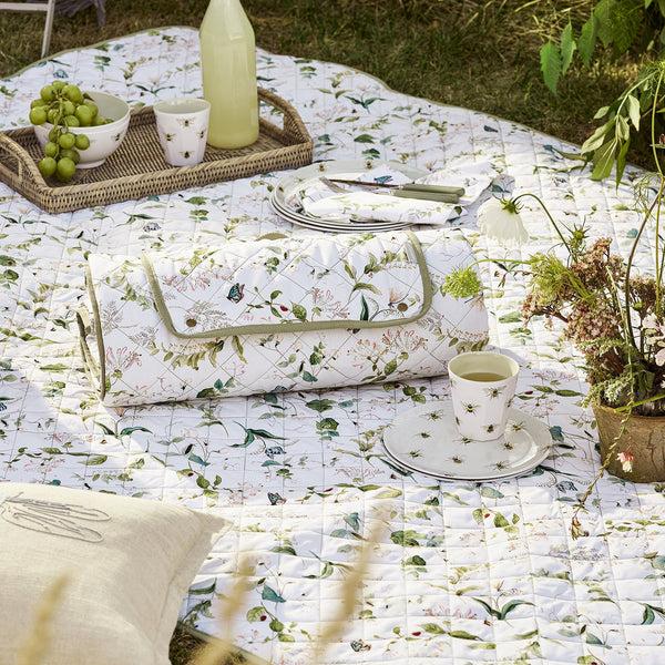 sophie allport Wild Floral Picnic Blanket