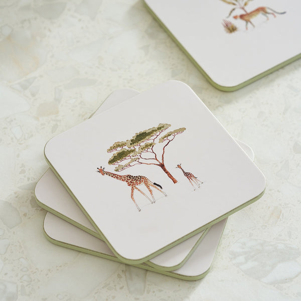 Sophie Allport Wild Savannah Coasters (Set Of 4)