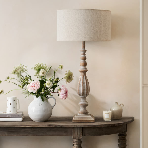 sophie allport Witham Carved Table Lamp