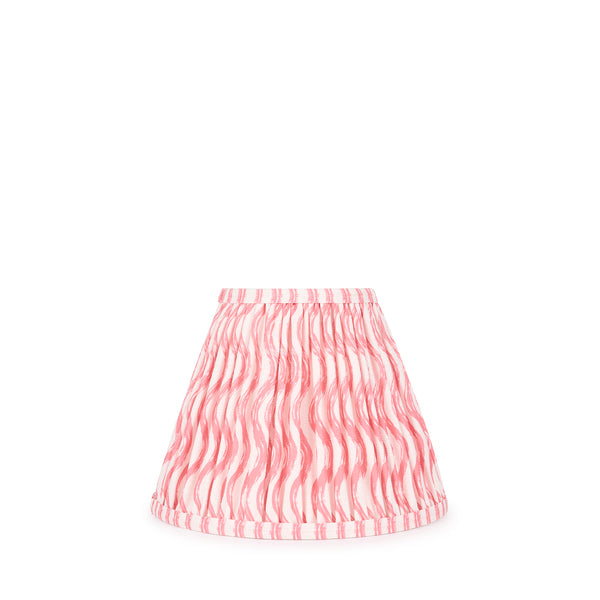Sophie Allport Witham Coral Pink Ripple Lampshade