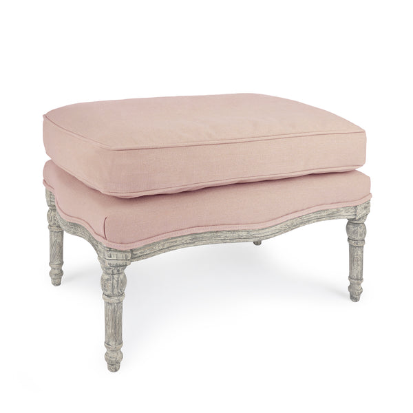 Sophie Allport Witham Footstool - Dusty Pink