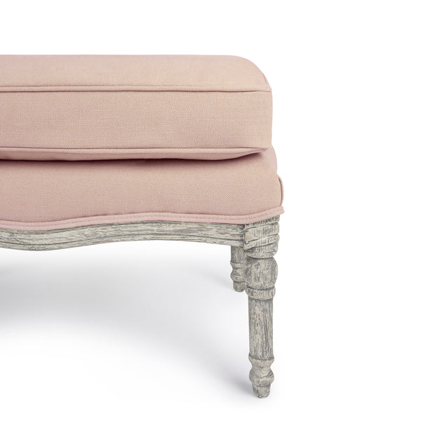 Sophie Allport Witham Footstool - Dusty Pink