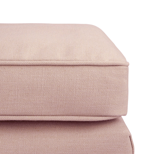 Sophie Allport Witham Footstool - Dusty Pink