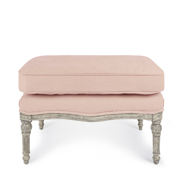 sophie allport Witham Footstool - Dusty Pink