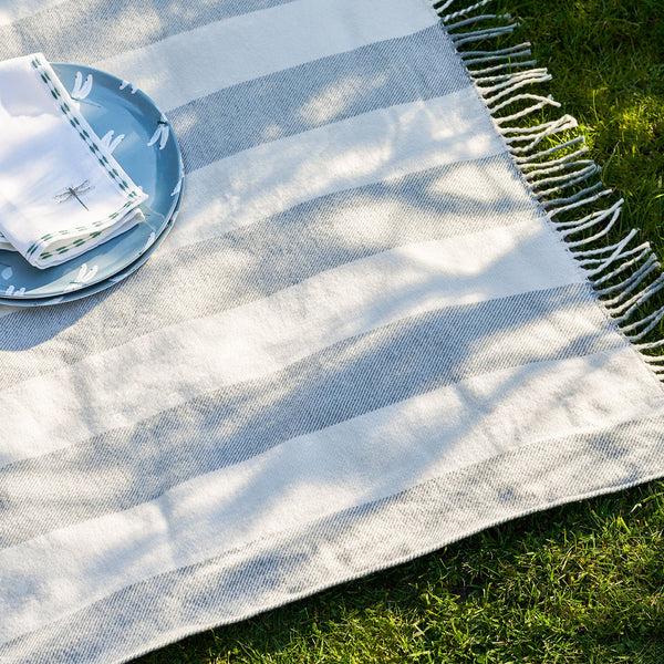 Sophie Allport Witham Stripe Woven Picnic Blanket