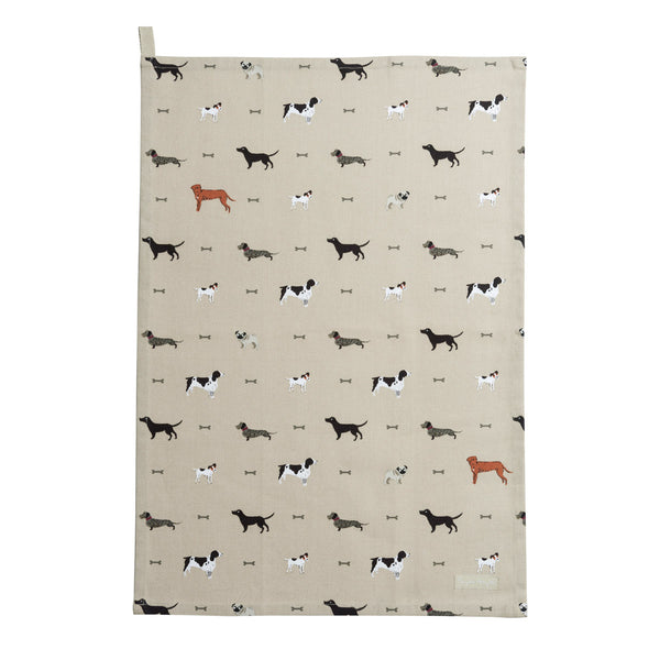 sophie allport Woof Tea Towel