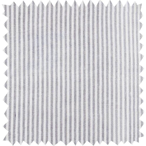Sophie Allport Stamford Stripe Deep Grey Fabric By The Metre