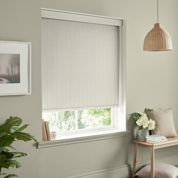 Sophie Allport Stamford Stripe Natural Made To Measure Roller Blind