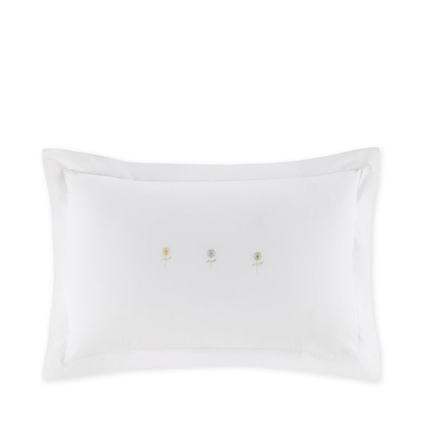 Sophie Allport Sunflower Embroidered Pair Of Oxford Pillowcases