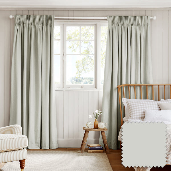 sophie allport Uppingham Mint Made to Measure Curtains