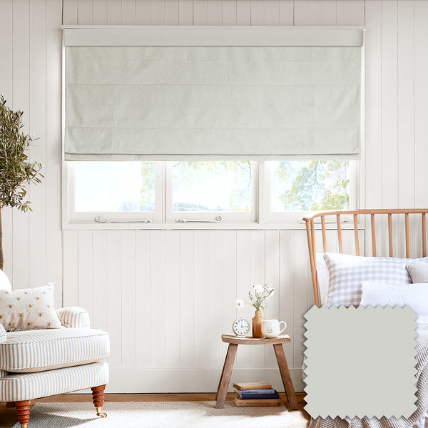 sophie allport Uppingham Mint Made to Measure Roman Blind
