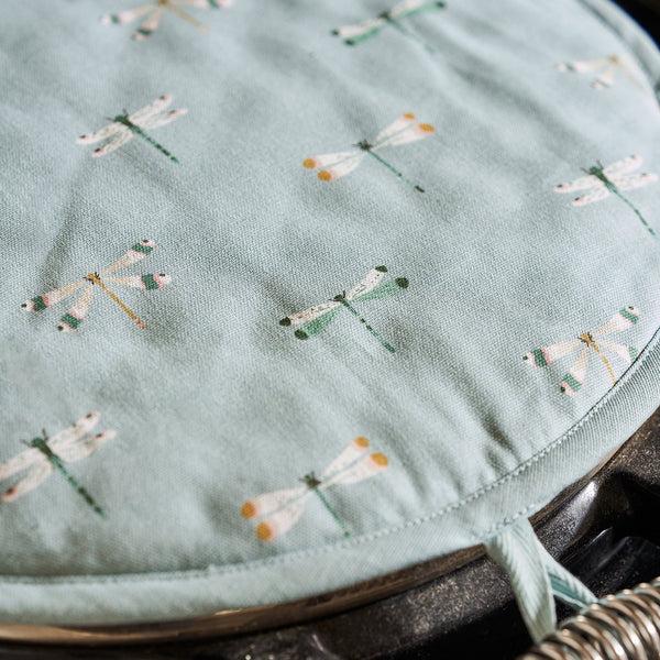 Sophie Allport Watercolour Dragonfly Circular Hob Cover