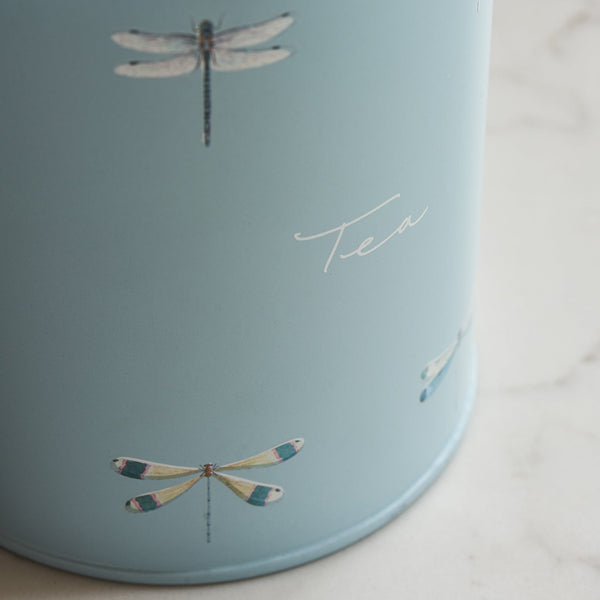Sophie Allport Watercolour Dragonfly Tea Storage Tin