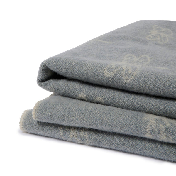 Sophie Allport Watercolour Dragonfly Wool Knitted Throw