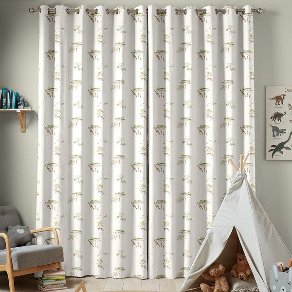Sophie Allport Wild Savannah Off White Made To Measure Curtains