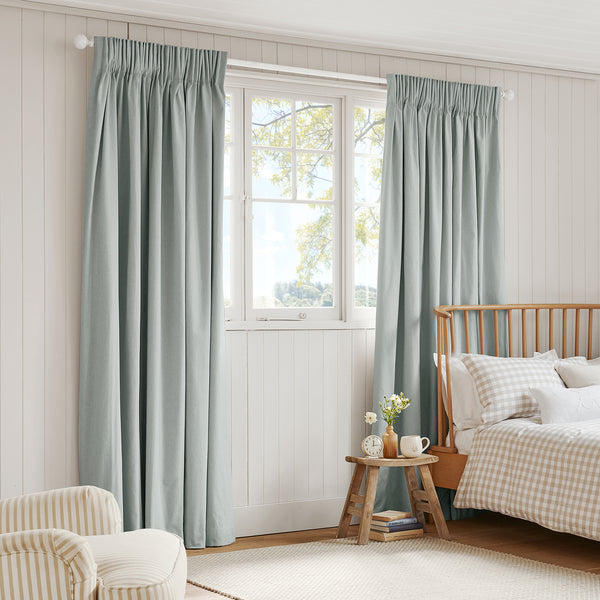 Sophie Allport Witham Blue Made To Measure Curtains