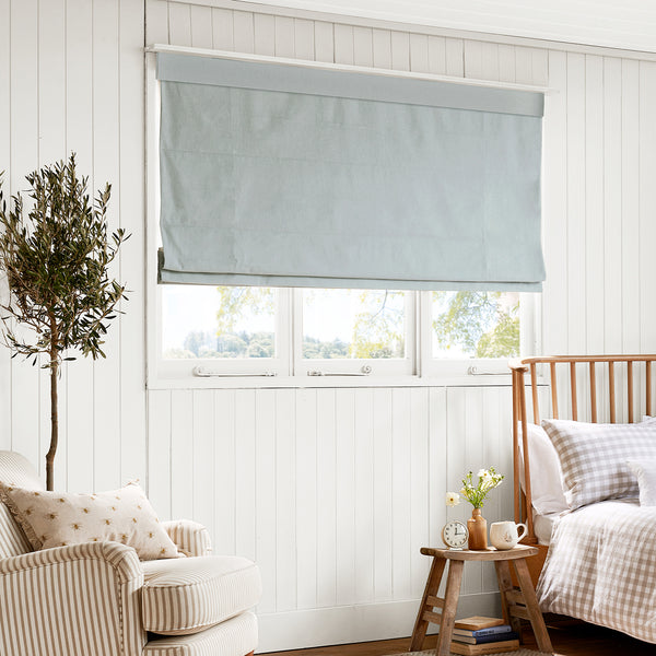Sophie Allport Witham Blue Made To Measure Roman Blind