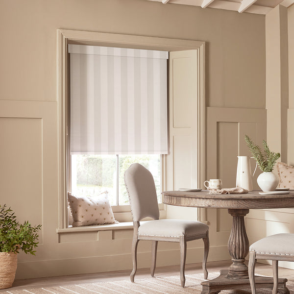 Sophie Allport Witham Off White Stripe Made To Measure Roller Blind