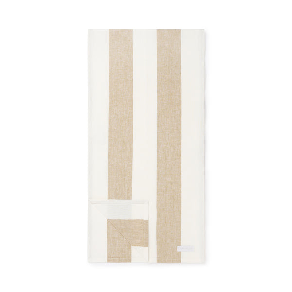 Sophie Allport Witham Sand Stripe Linen Table Runner