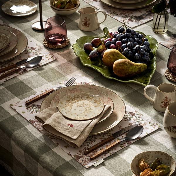 Sophie Allport Woodland Friends Embroidered Linen Napkins (Set Of 4)