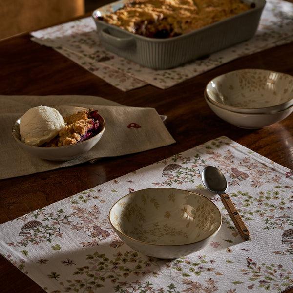 sophie allport Woodland Friends Stoneware Nibbles Bowl