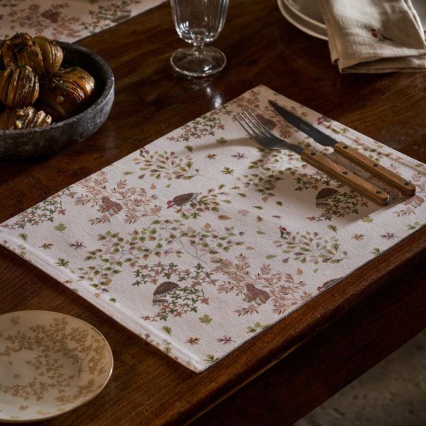 sophie allport Woodland Friends Washable Placemats (Set of 2)