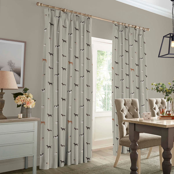 Sophie Allport Woof Linen Look Made To Measure Curtains