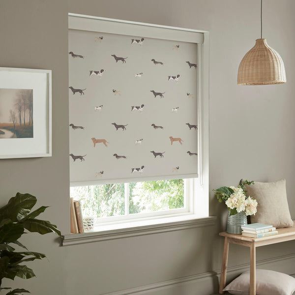 Sophie Allport Woof Linen Look Made To Measure Roller Blind