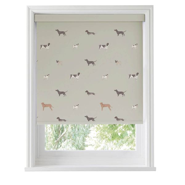Sophie Allport Woof Linen Look Made To Measure Roller Blind