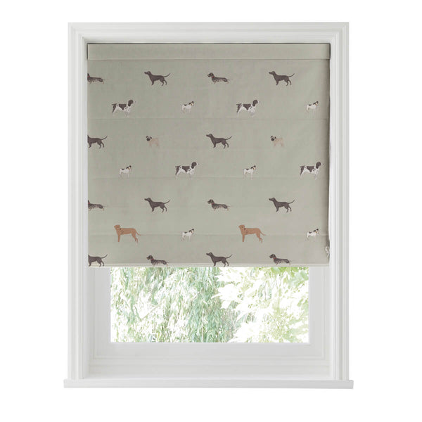 Sophie Allport Woof Linen Look Made To Measure Roman Blind