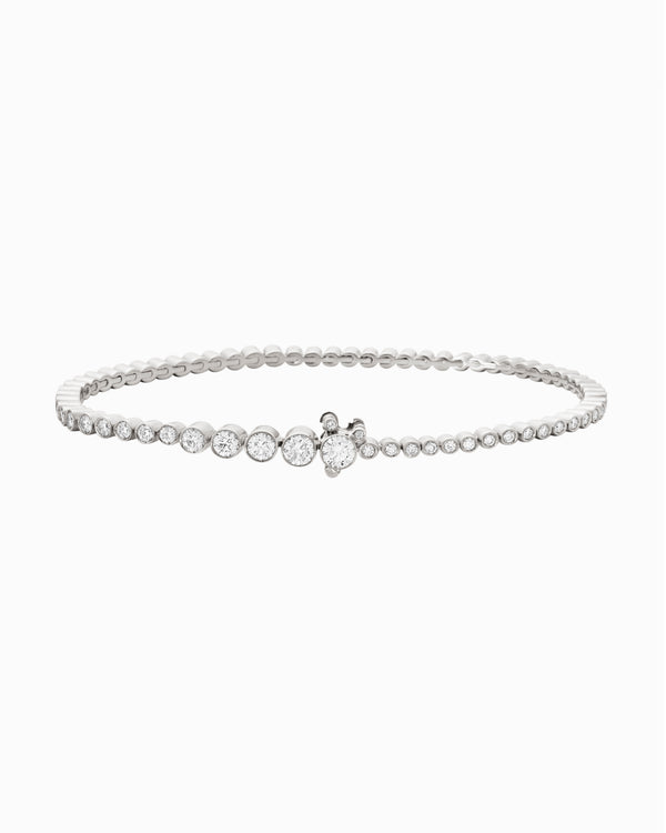 sophie bille brahe Bracelet de Tennis Classique Blanc