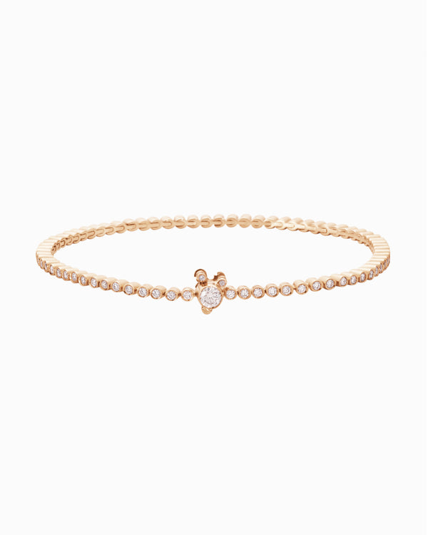 sophie bille brahe Bracelet de Tennis Diamant Rose