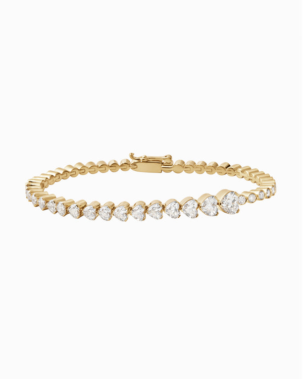 sophie bille brahe Coeur de Tennis Bracelet