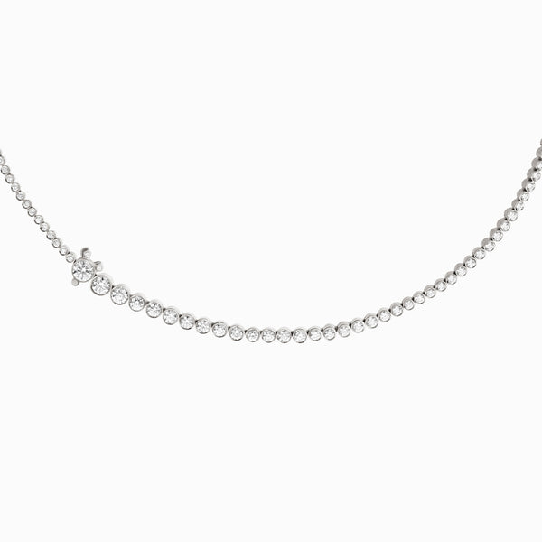 sophie bille brahe Collier de Tennis Blanc