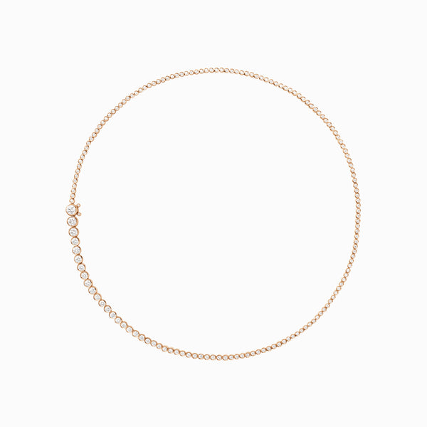 Sophie Bille Brahe Collier De Tennis Rose