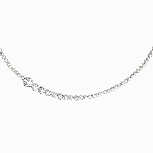 sophie bille brahe Collier de Tennis Royal Blanc