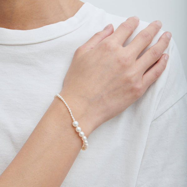 Sophie Bille Brahe Petit Bracelet Peggy Blanc