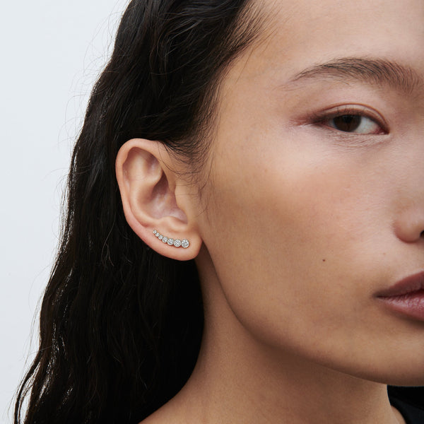 Sophie Bille Brahe Petit Croissant De Lune Blanc