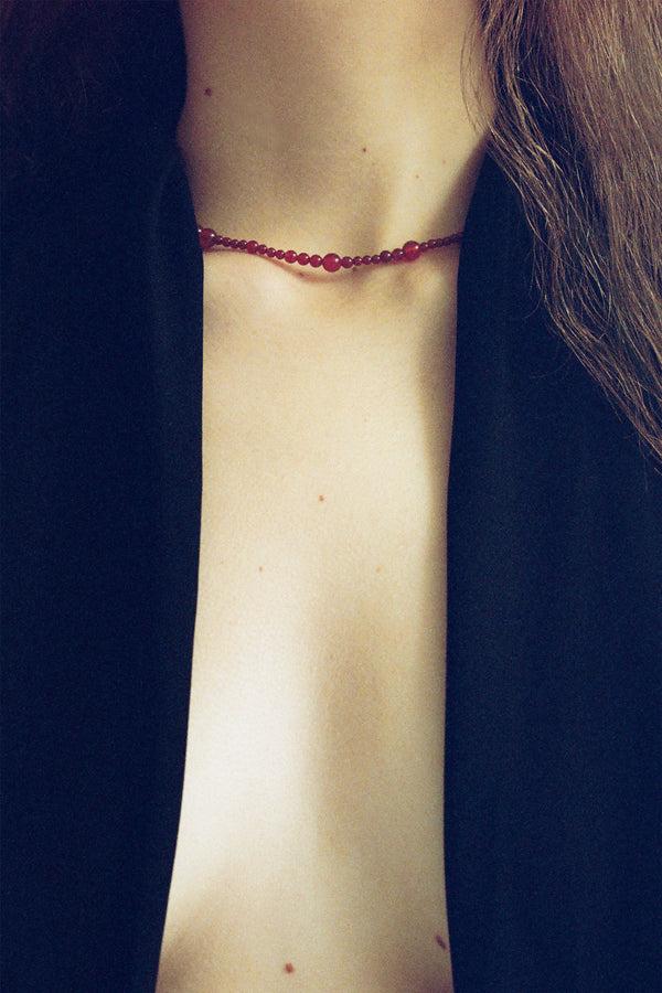 sophie buhai Constellation necklace in carnelian 16in
