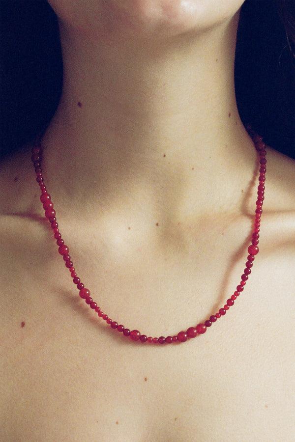 Sophie Buhai Constellation Necklace In Carnelian 20in