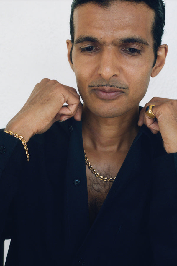 Sophie Buhai 18k Gold Circle Link Necklace