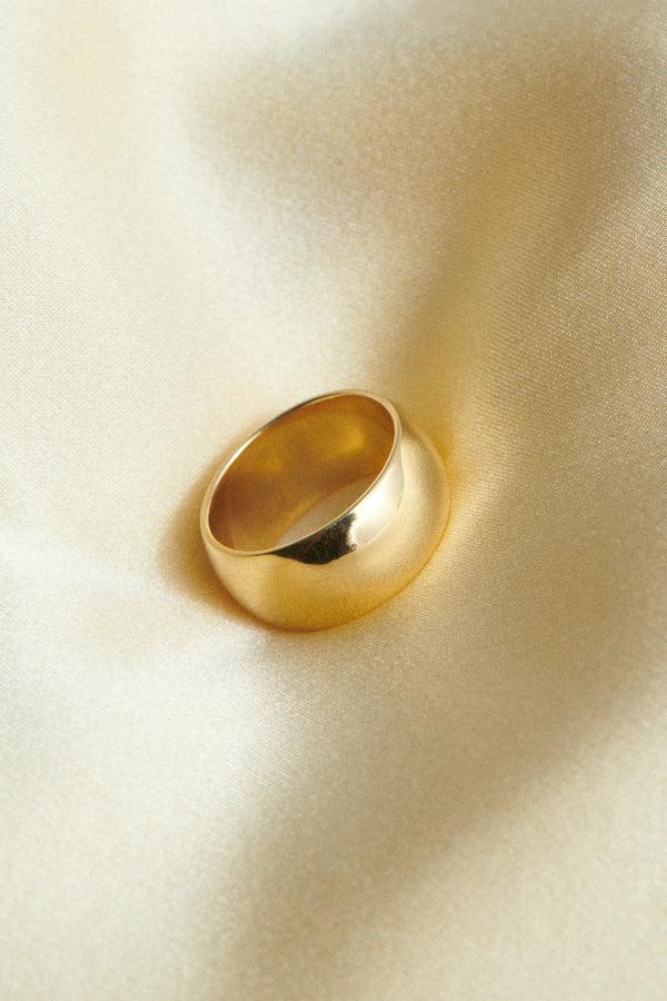 Sophie Buhai 18k Gold Thin Cigar Ring