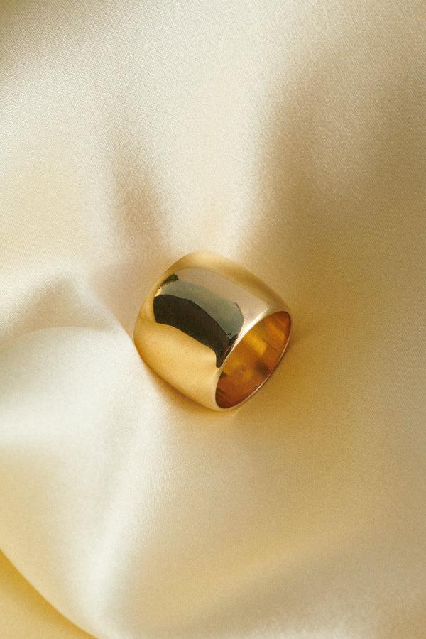 Sophie Buhai 18k Wide Cigar Band Ring