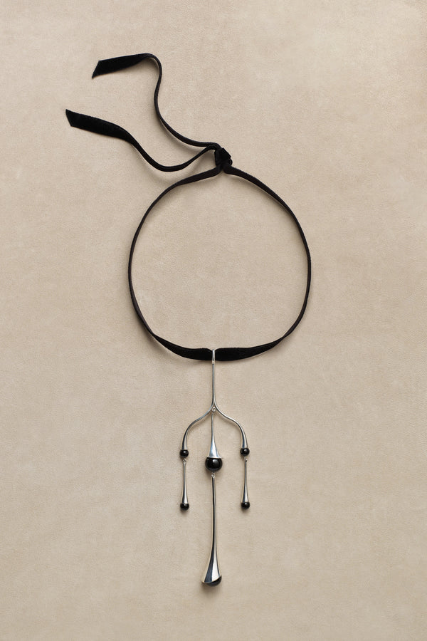 sophie buhai Chandelier choker in onyx