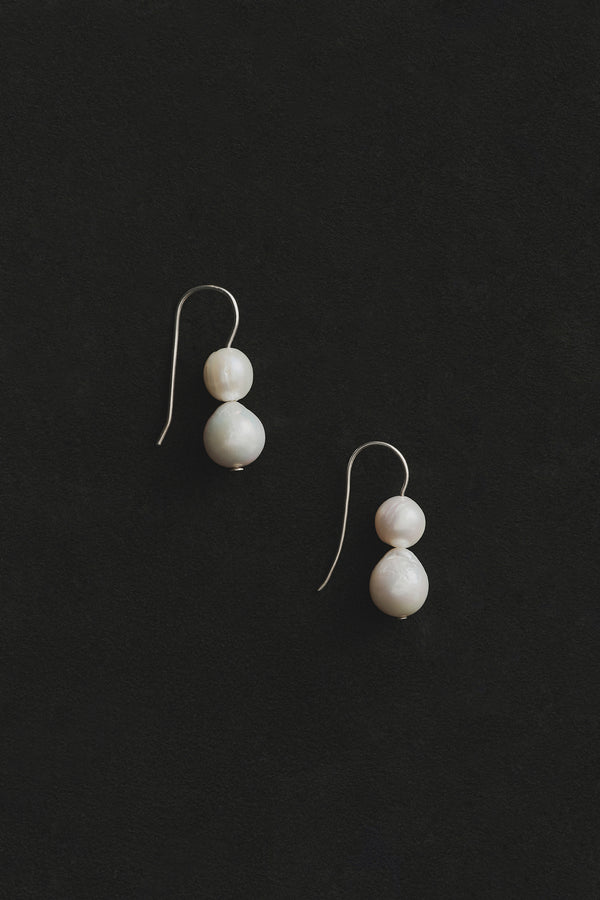 Sophie Buhai Double Pearl Earrings
